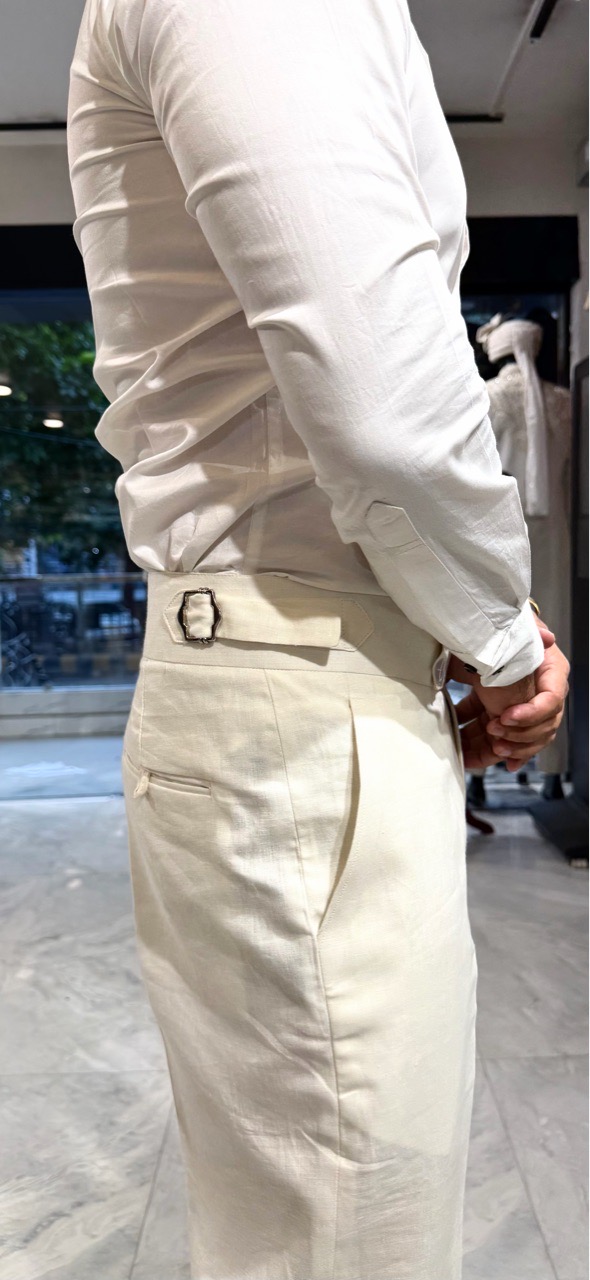 Linen Gurkha Pants view 2