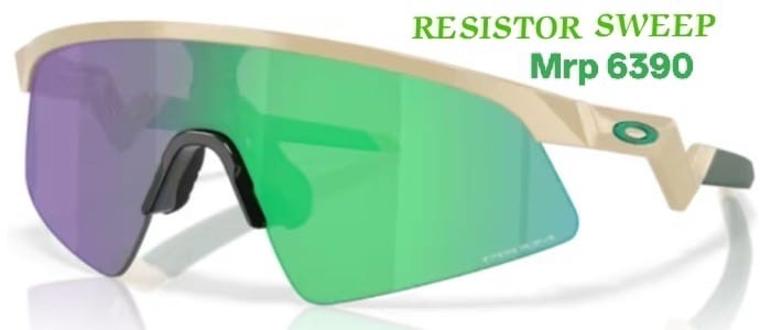 Oakley Resistor Sweep… view 2