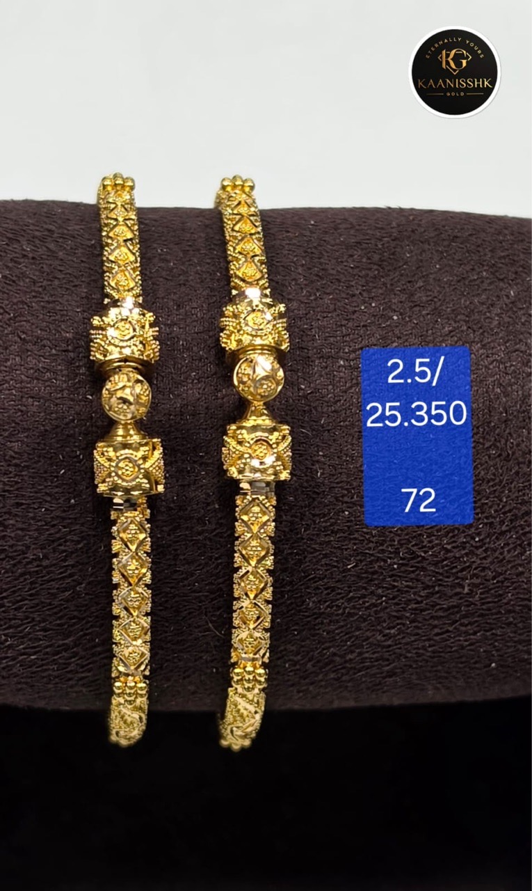 Kaanisshk Gold Bangle3 view 3