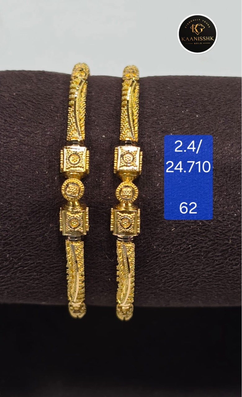 Kaanisshk Gold Bangle3 view 4
