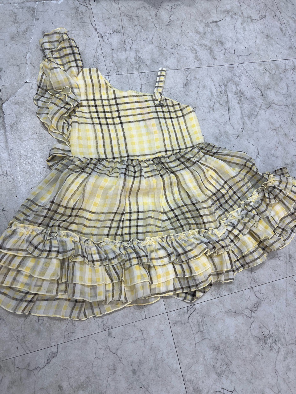 Plaid Frill Dress view 2