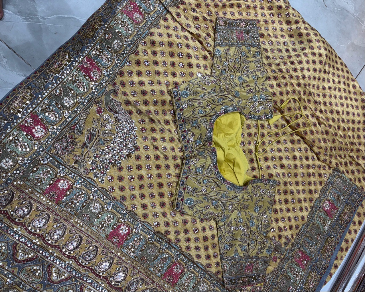 Embroidered Saree view 2