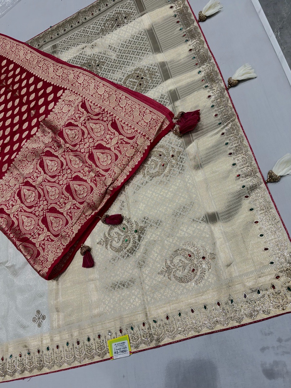 Banarasi Silk Saree view 3