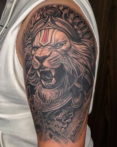 Hanuman Tattoo view 2