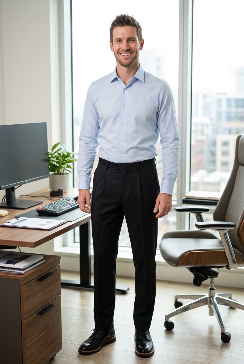 Mens Brand Formal Trousers view 3