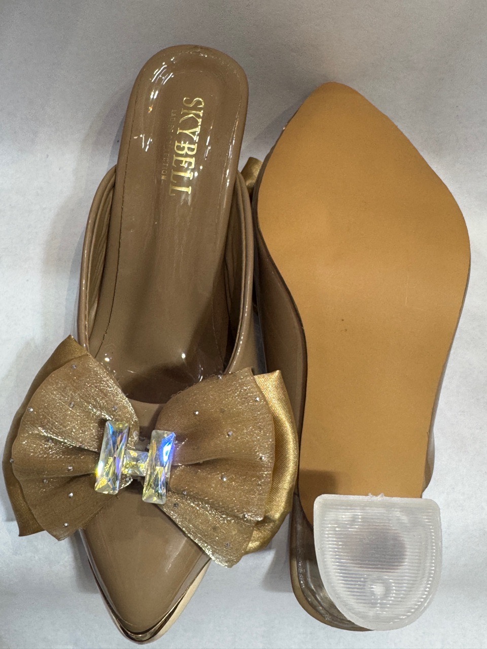 Buntoo Back Open Girls And Women Colour Tan view 5