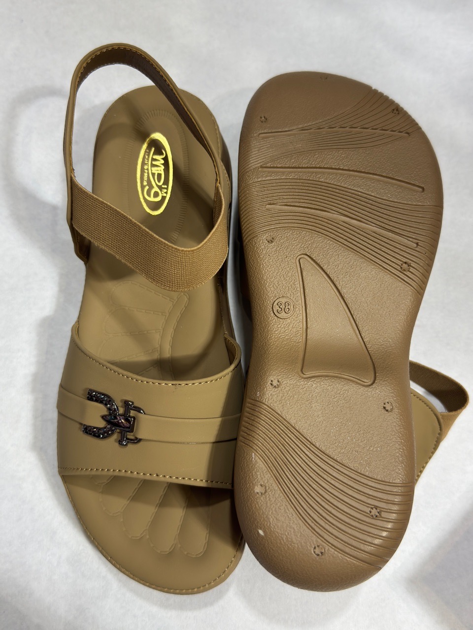 Doctor Sole Sandal Women And Girls Wear ( Colour Tan ) view 7