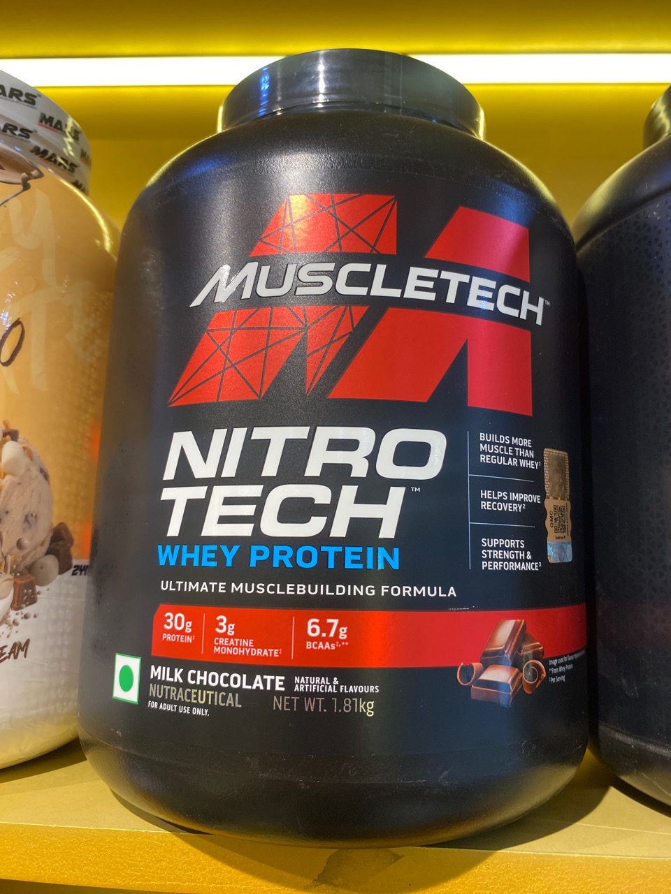 MuscleTech NitroTech Whey Protein view 2