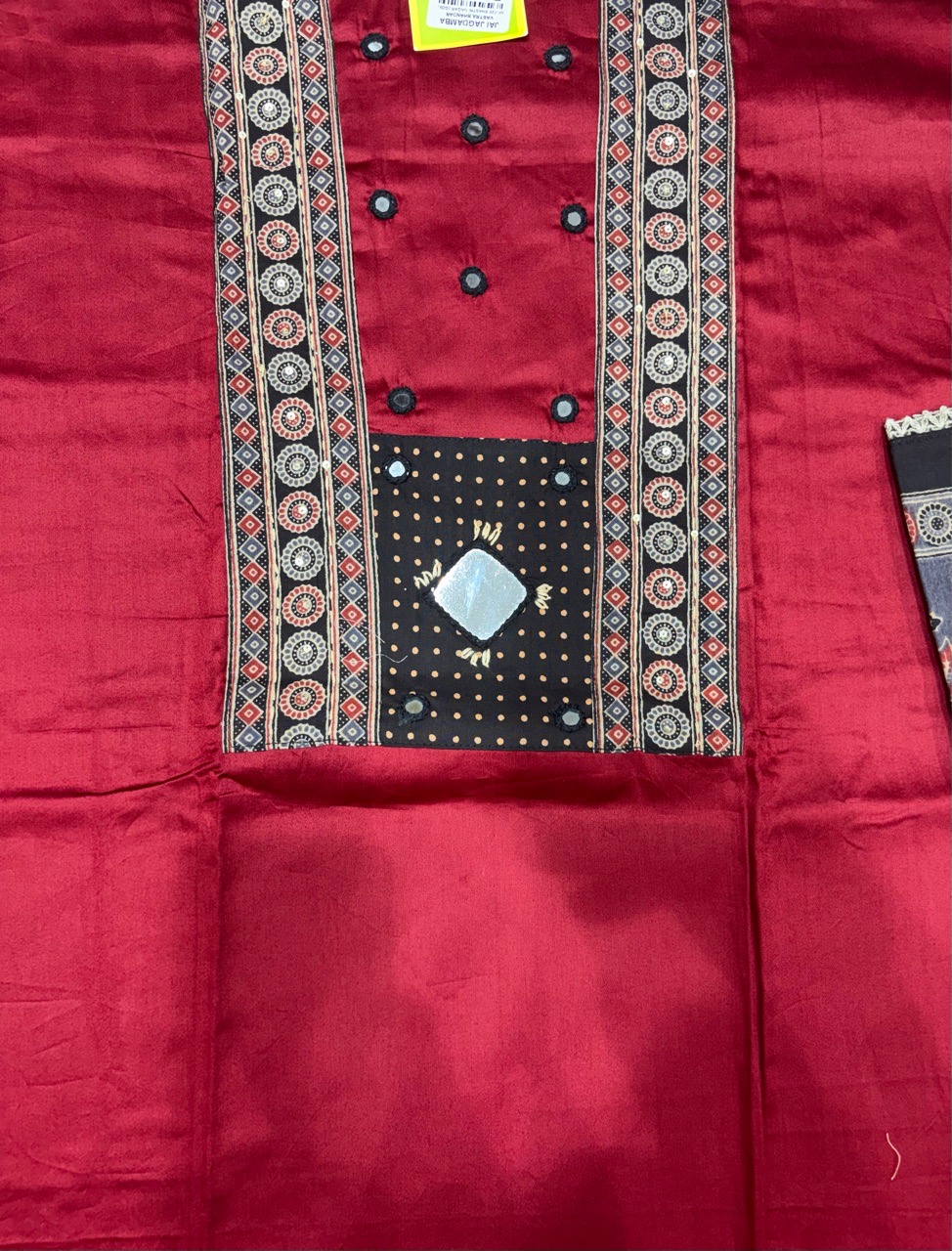 Maroon Unstitch Suit view 3