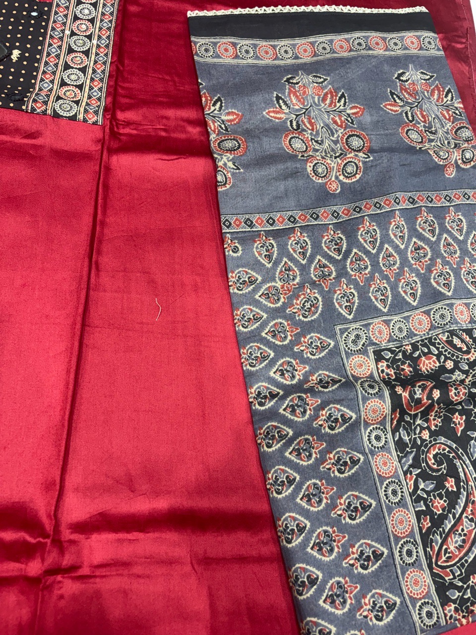 Maroon Unstitch Suit view 5