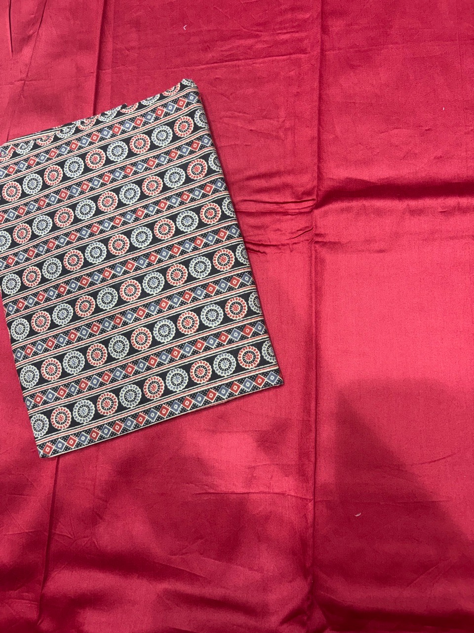 Maroon Unstitch Suit view 4
