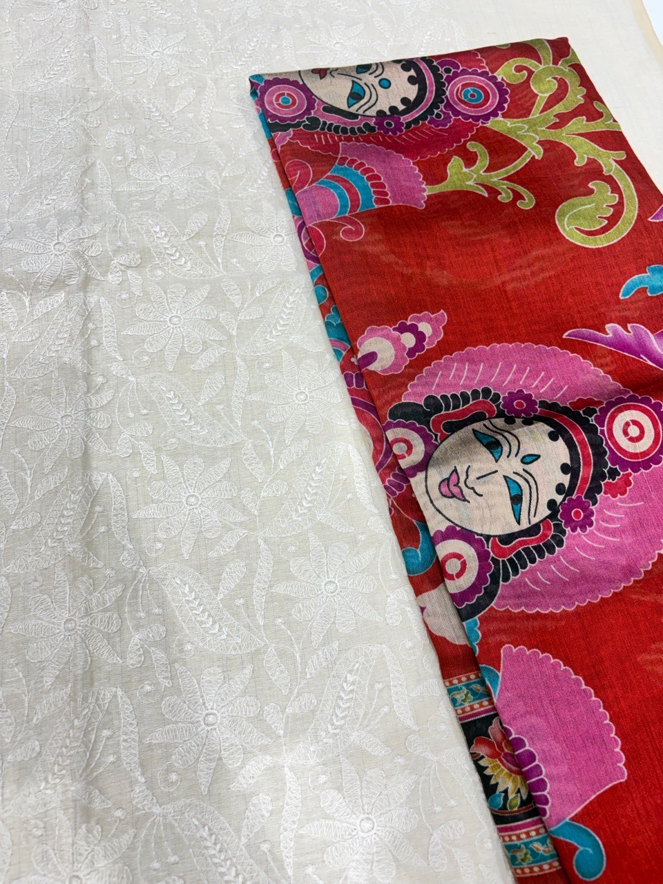White Unstitched Suit view 2