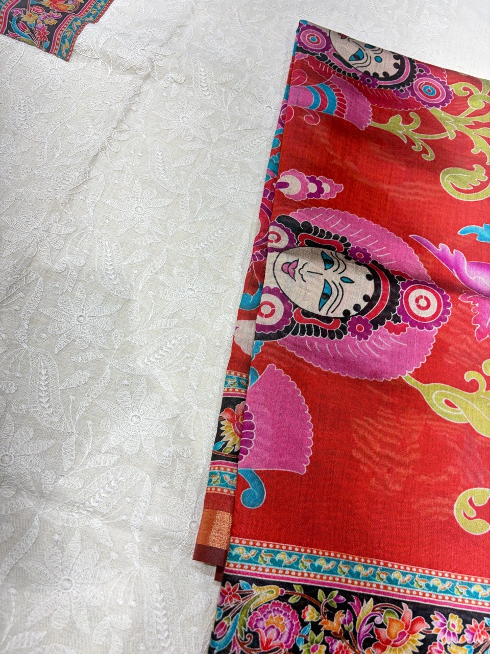 White Unstitched Suit view 6