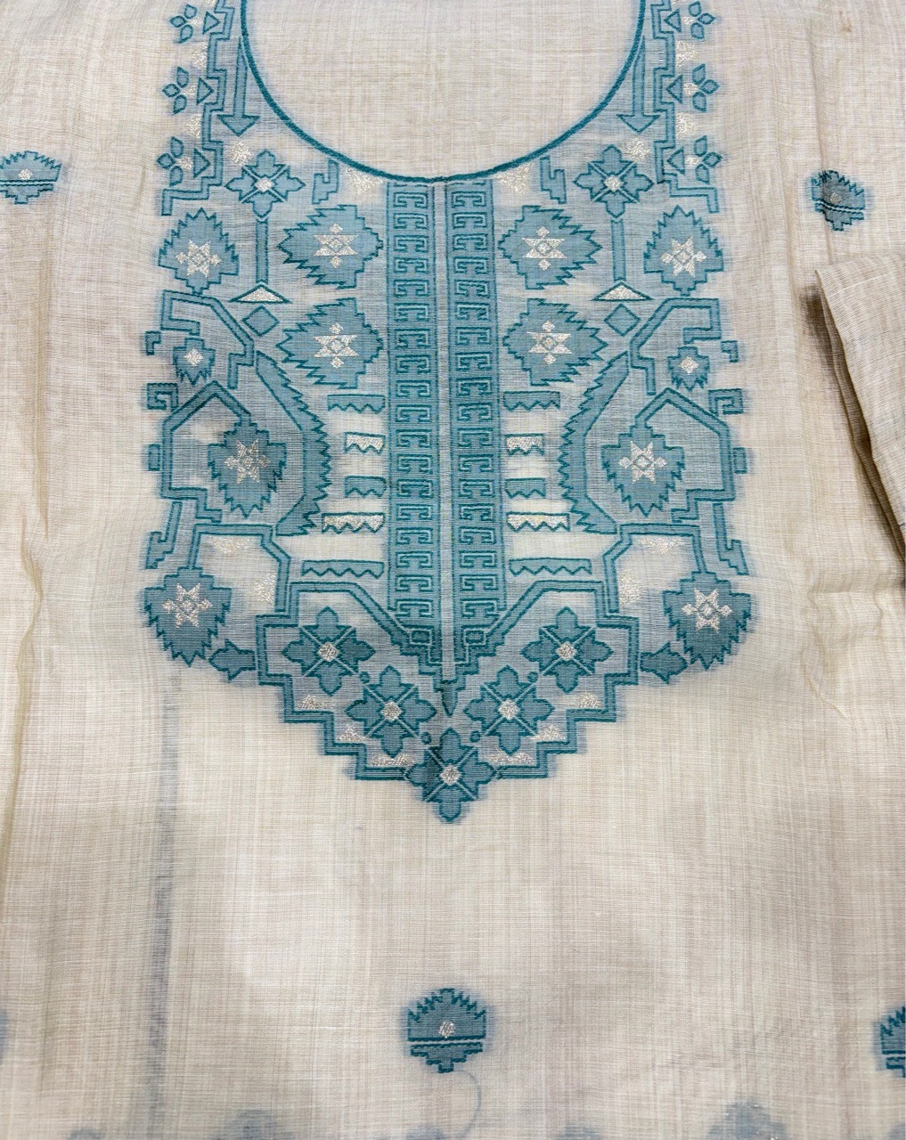 Aajrakh Unstitched Suit view 3