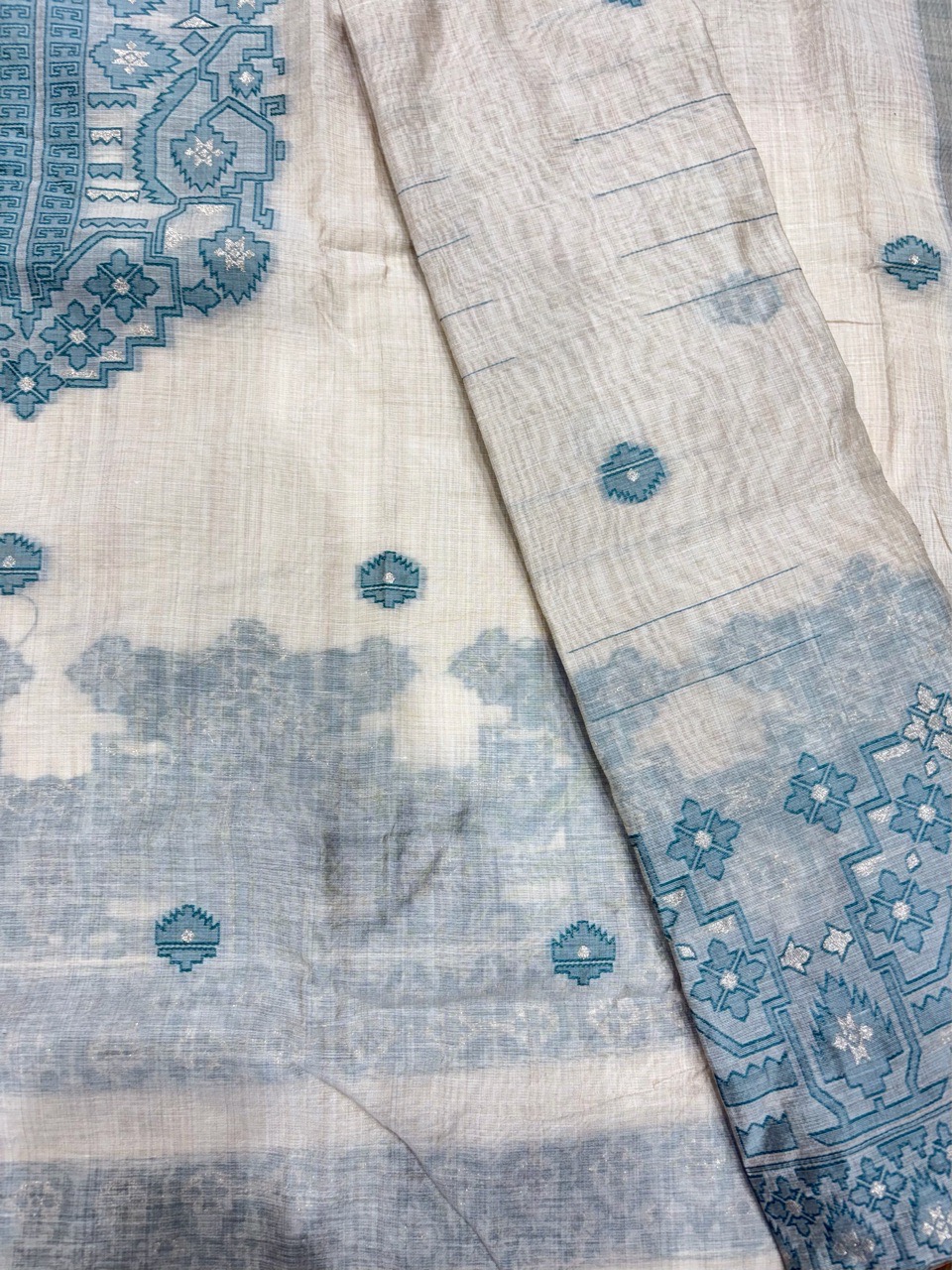 Aajrakh Unstitched Suit view 2