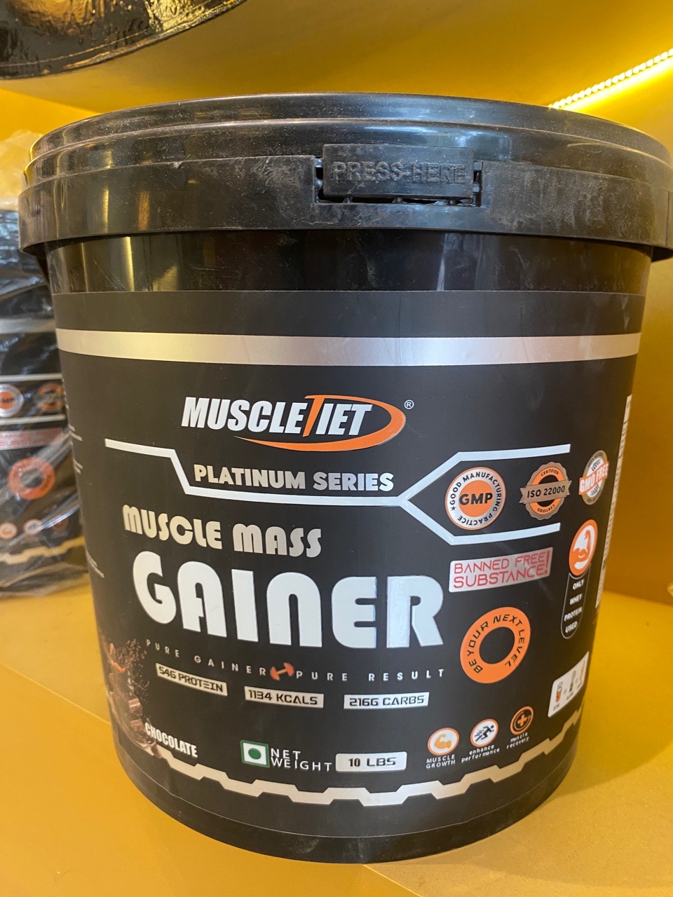 MuscleTJet Muscle Mass Gainer view 2