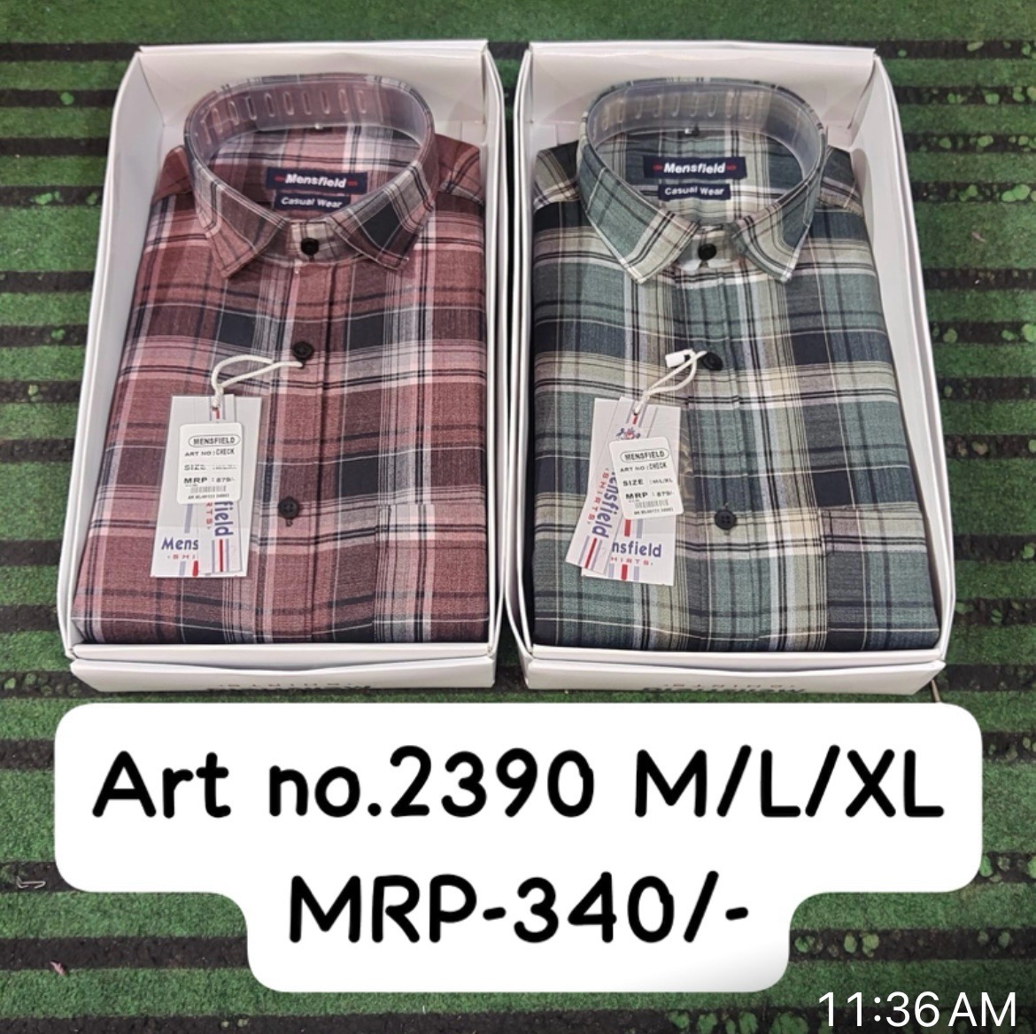 Mensfield Casual Wear Shirt. Art No 2390 view 2
