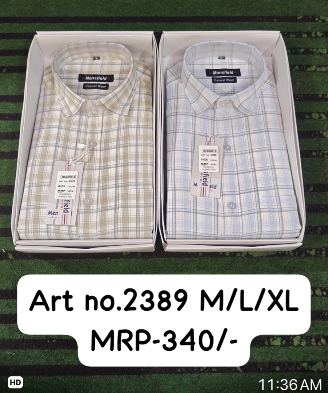 Mensfield Casual Wear Shirts Art NO:2389 view 2