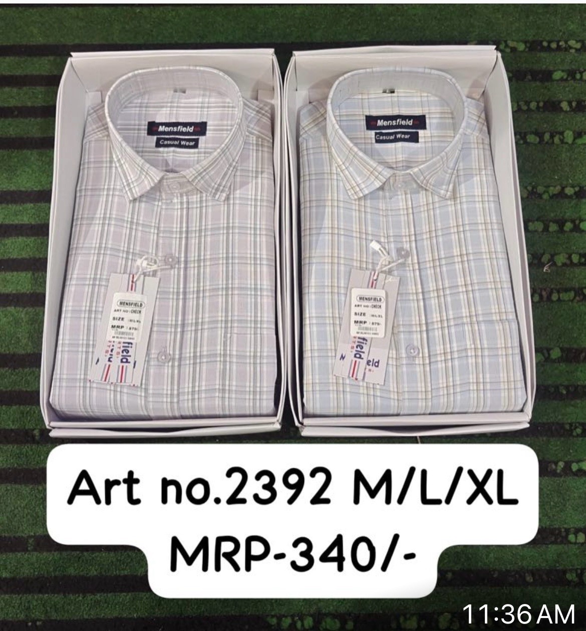 Mensfield Shirt. Art No :2392 view 2