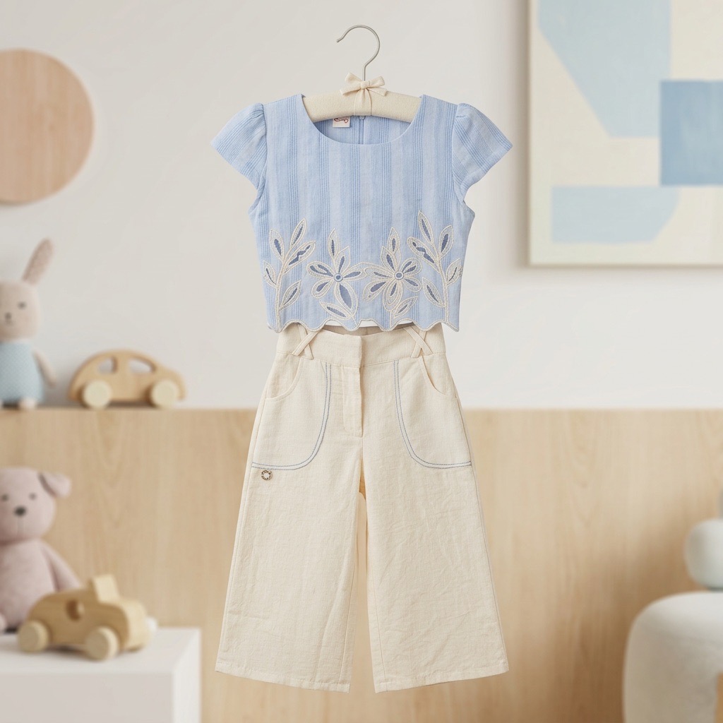 Sim Sim Girls Co-ord Set view 3