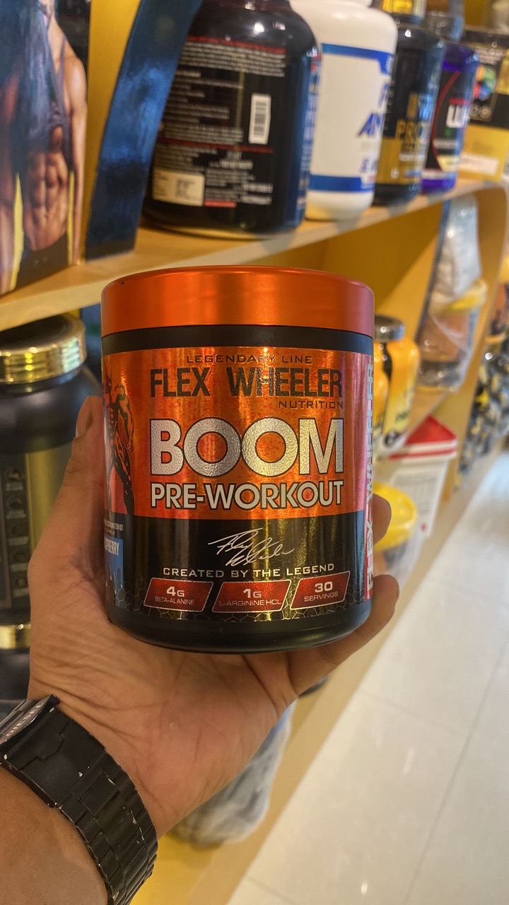 Flex Wheeler Boom Pre-Workout view 2