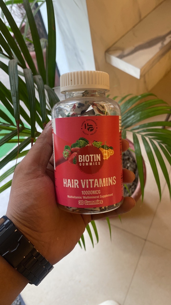 Biotin Gummies Hair Vitamins view 2