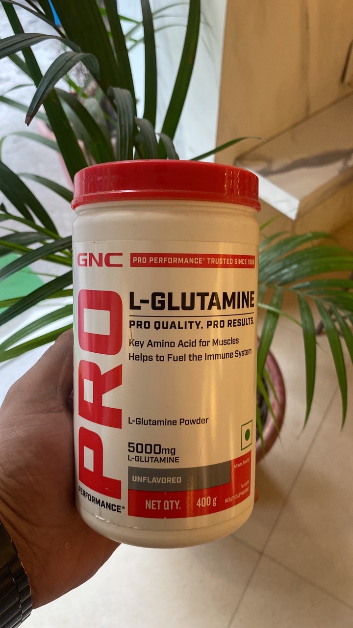 GNC Pro L-Glutamine Powder view 2