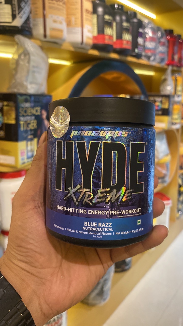 HYDE XTREME Pre-Workout Blue Razz view 2