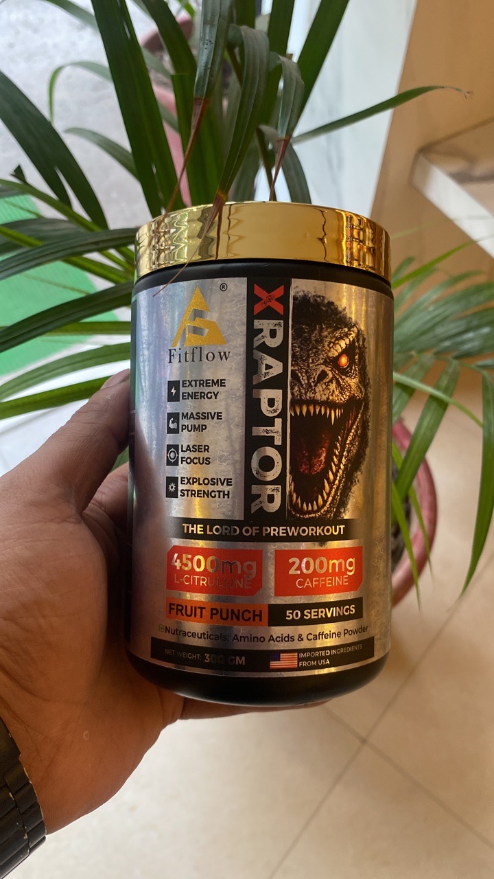 Fitflow XRaptor Preworkout Fruit Punch view 2
