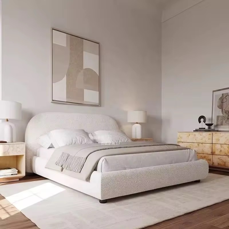 Modern Upholstered Bed view 2