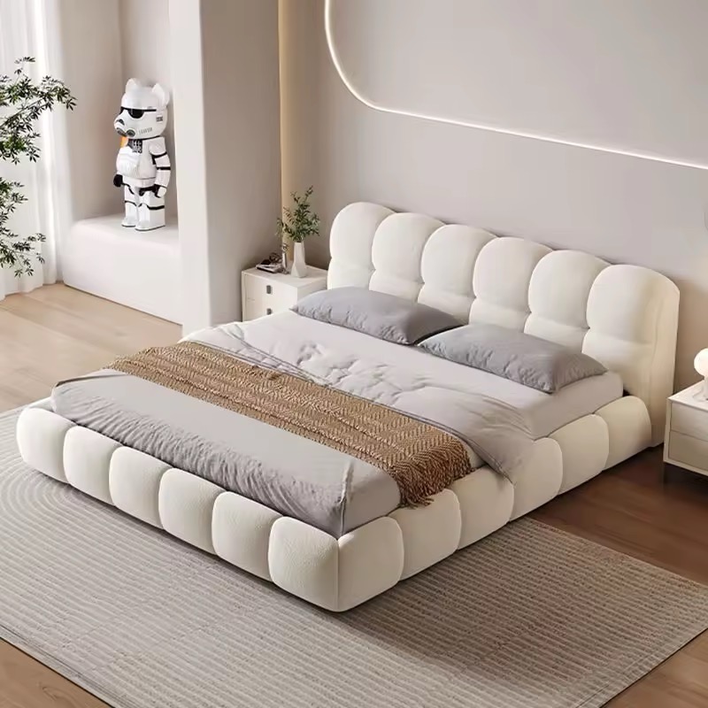 Modern Plush Bed view 2