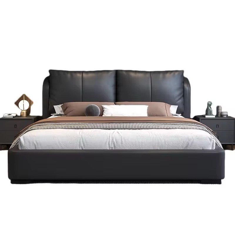 Modern Upholstered Bed view 5