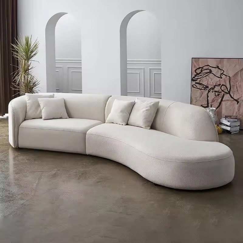 Modern Curved Sofa view 2