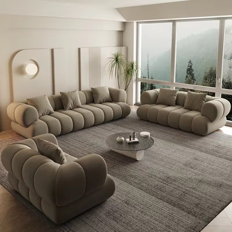 Modern Soft Puff Sofa view 2