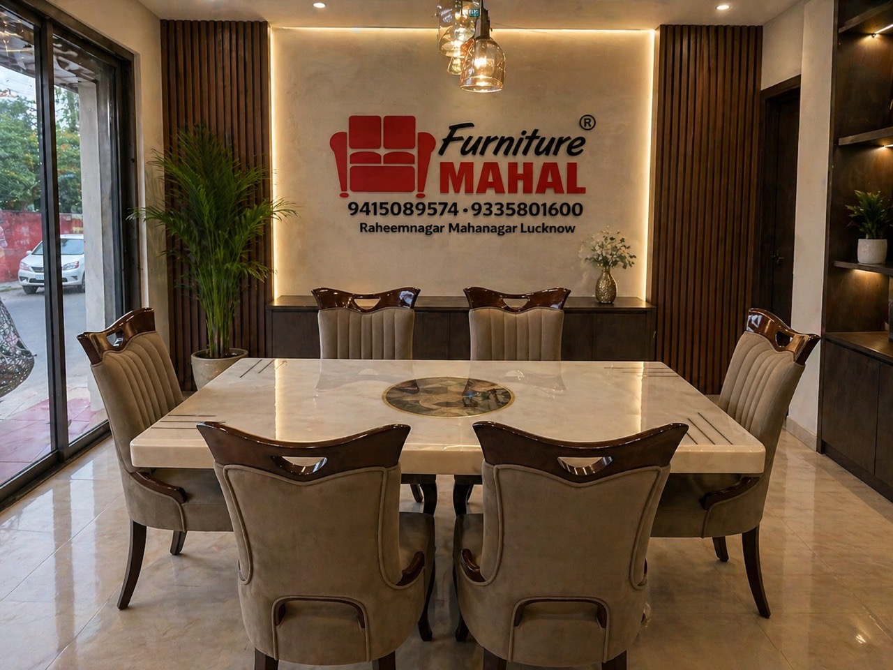 Luxurious Dining Table - Furniture Mahal view 3