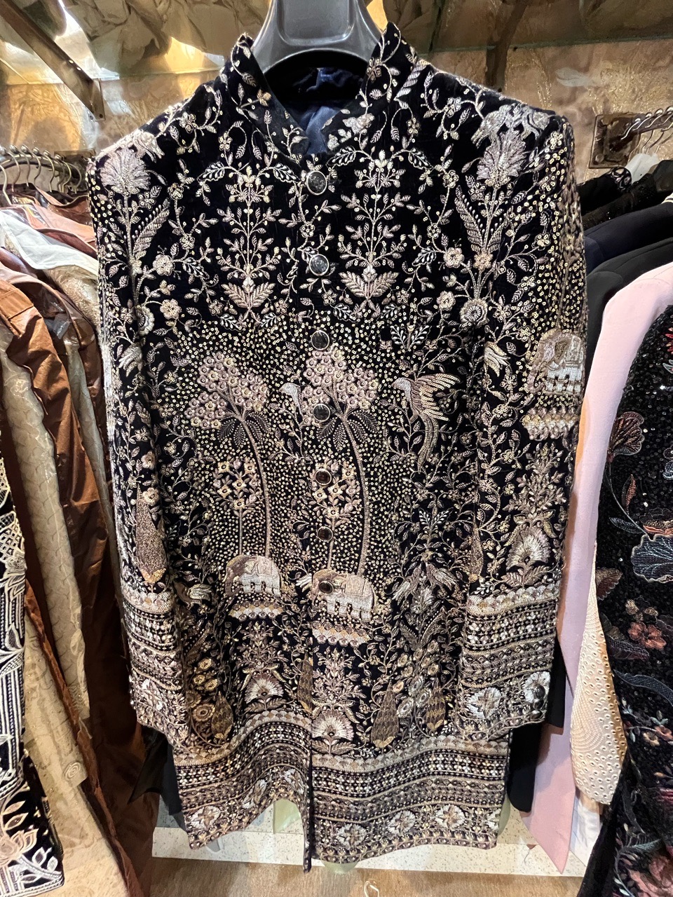 Embellished Sherwani view 2