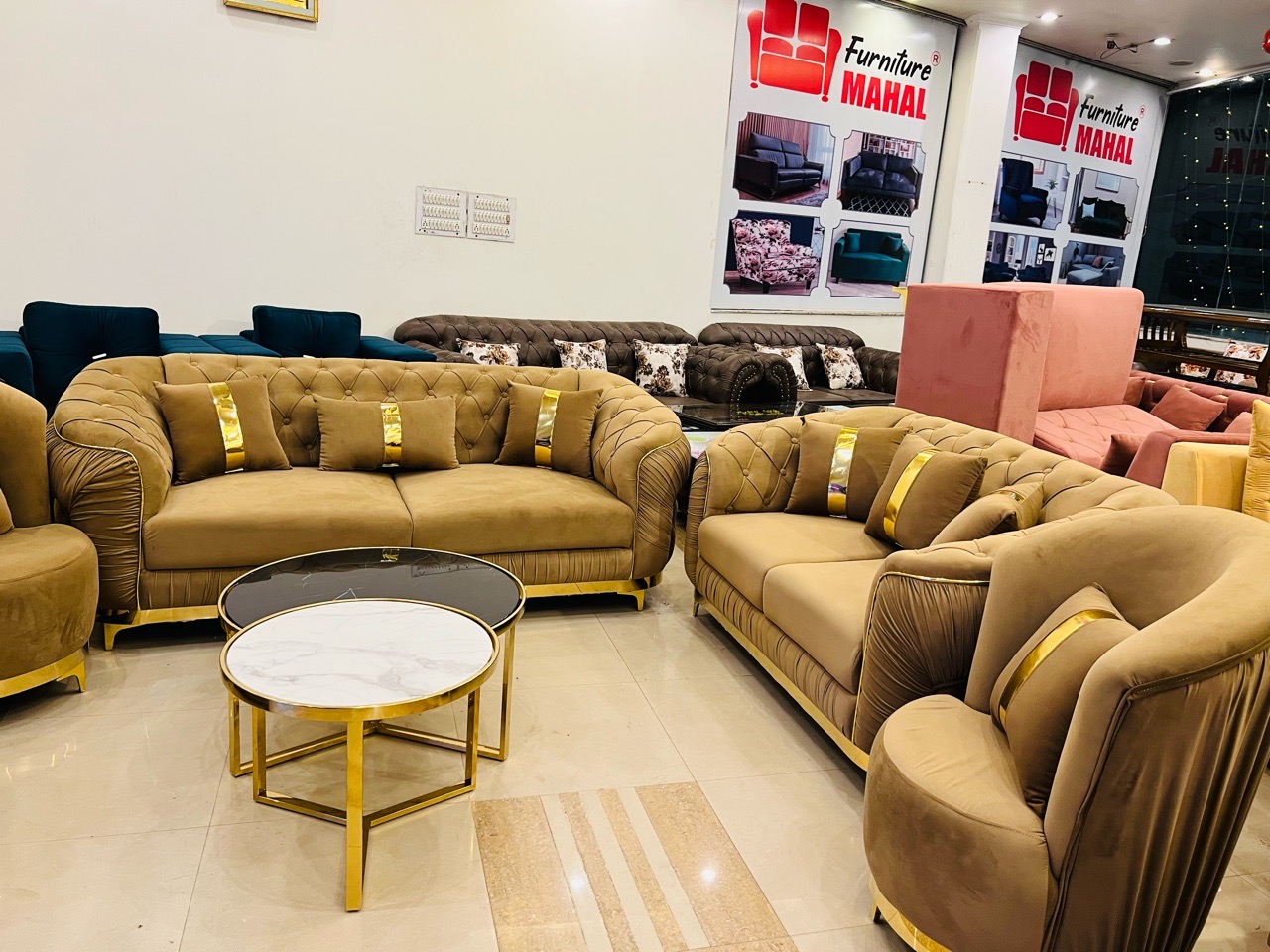 Luxury Chunnat Sofa 3+2+1+1 view 2