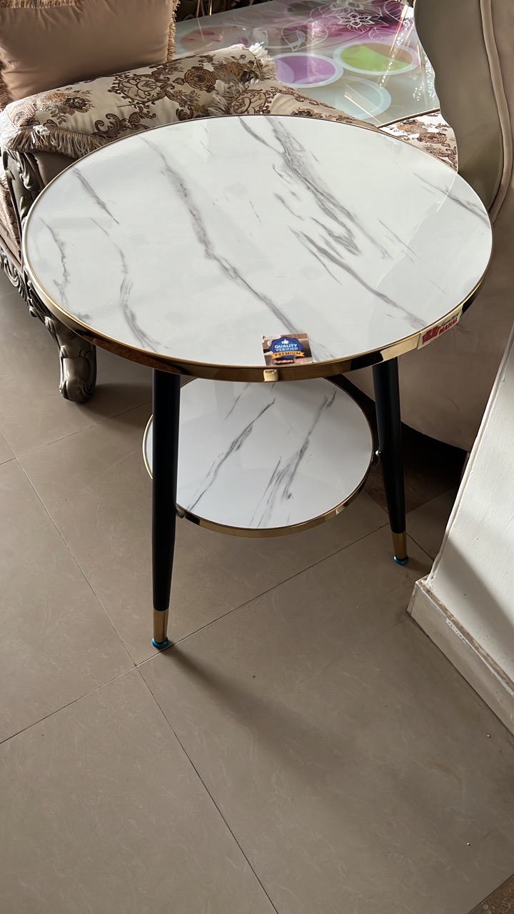 Marble Top Side Table view 2