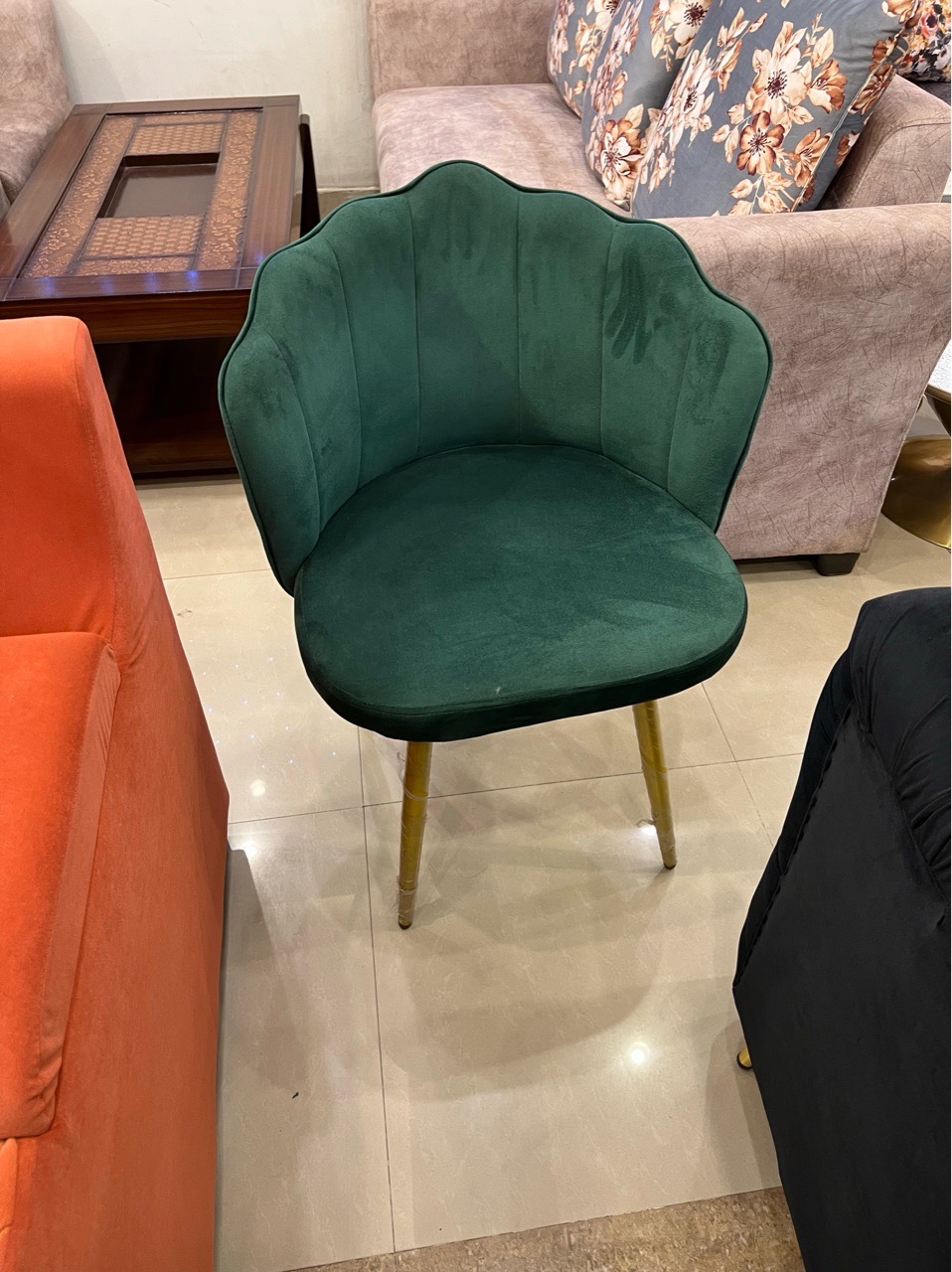 Small Finger Size Bedroom Chair view 3