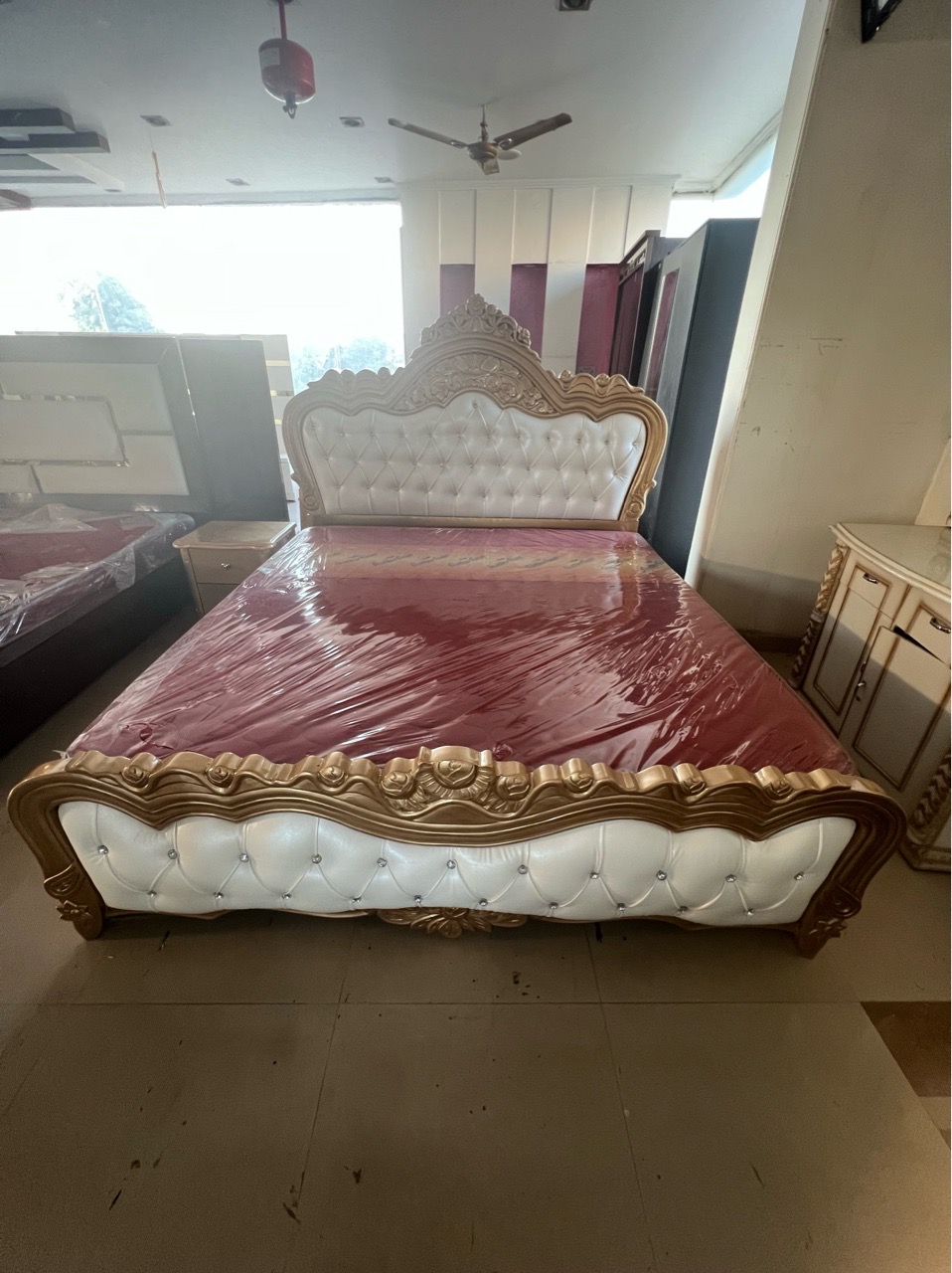 Royal Wooden Bed view 2