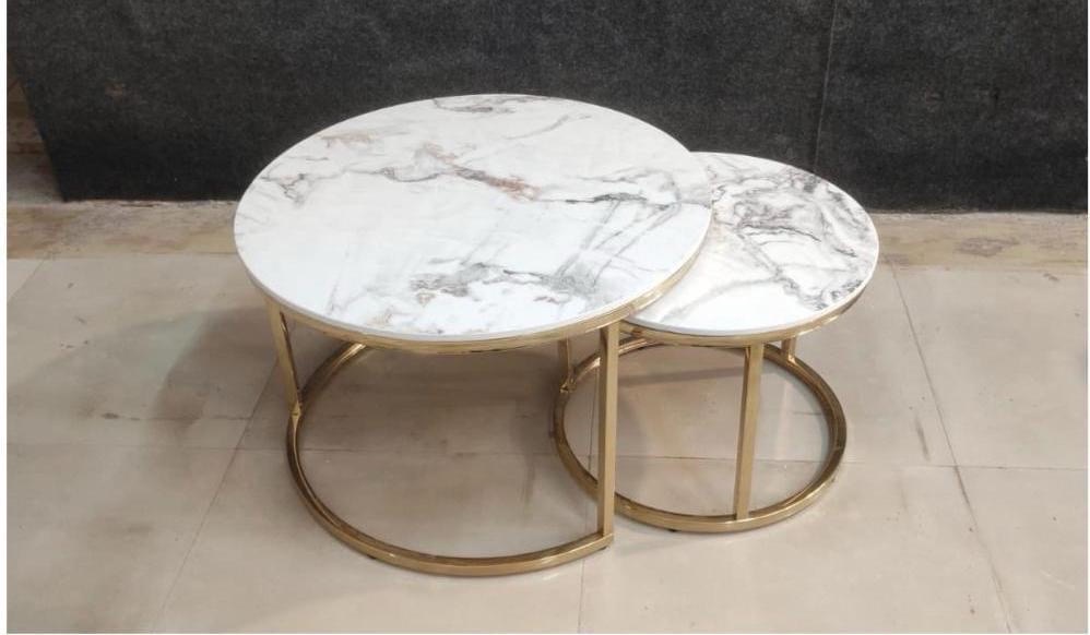 Marble Top CENTER Table view 3