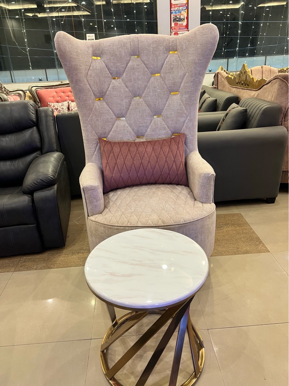 Luxury Accent Chair view 2