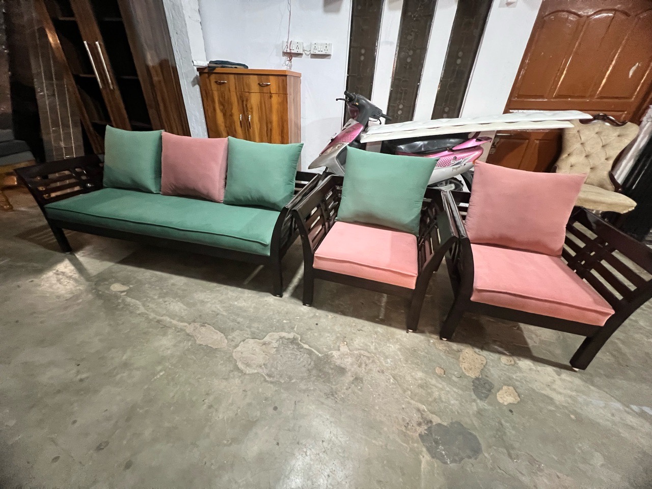 Colorful Sofa Set view 3