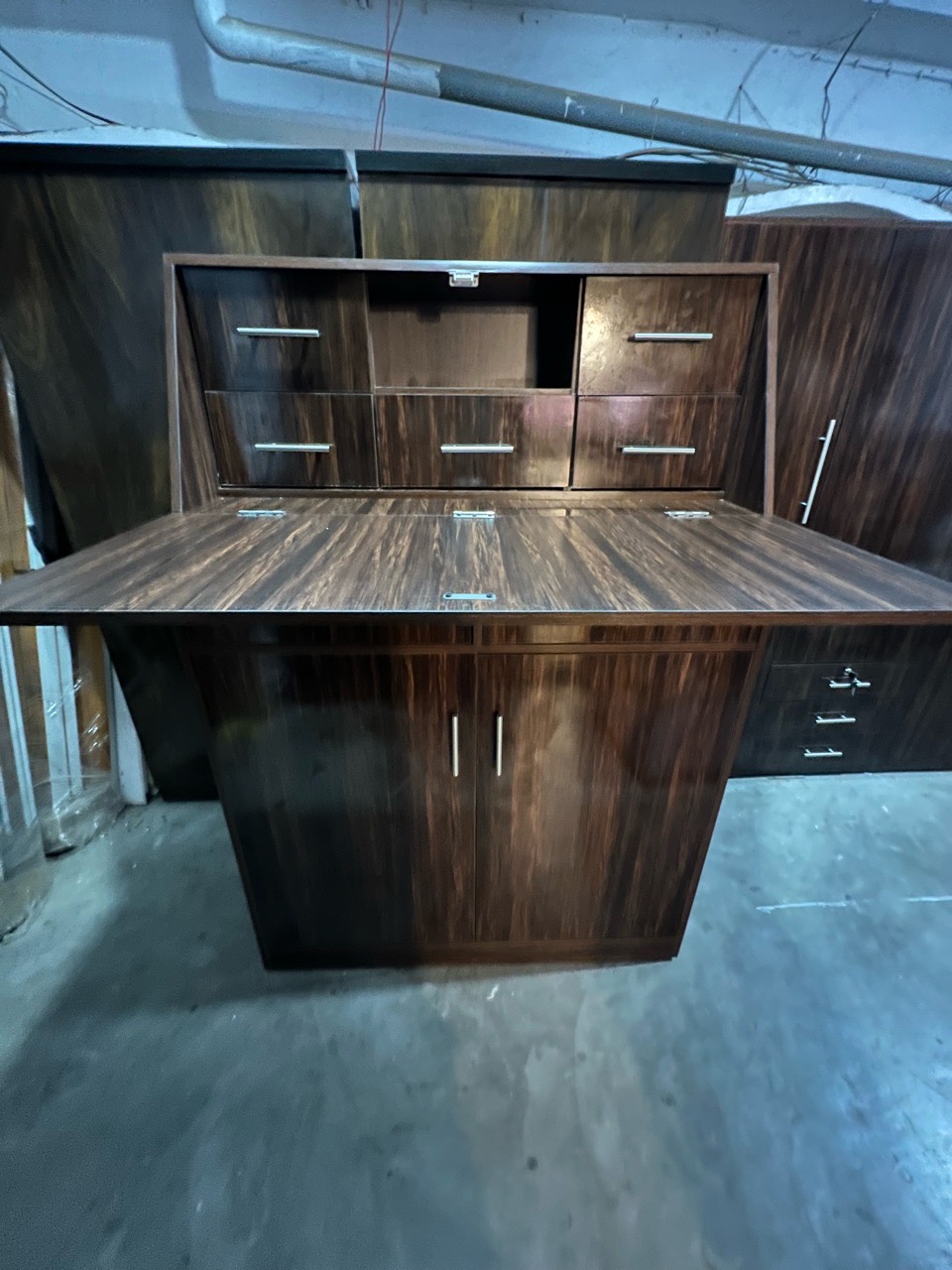 Modern Wooden Storage Cabinet view 6