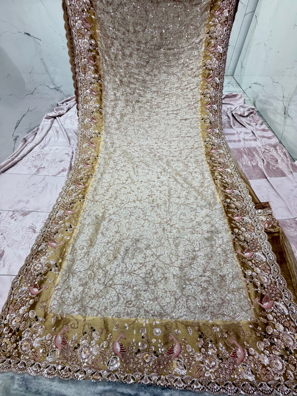 Elegant Designer Saree✨🌸 view 2