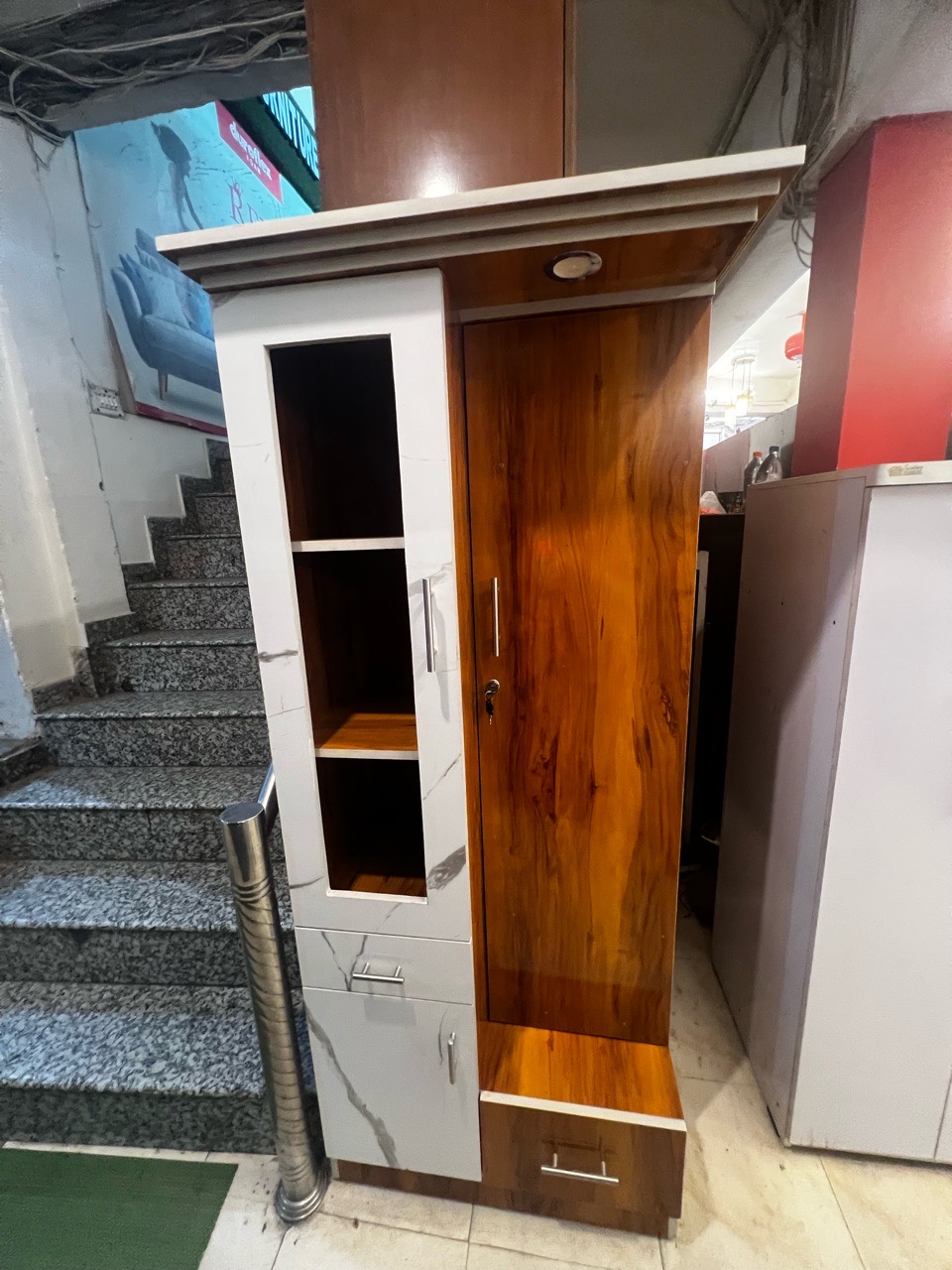 Modern Wooden Storage Cabinet view 4