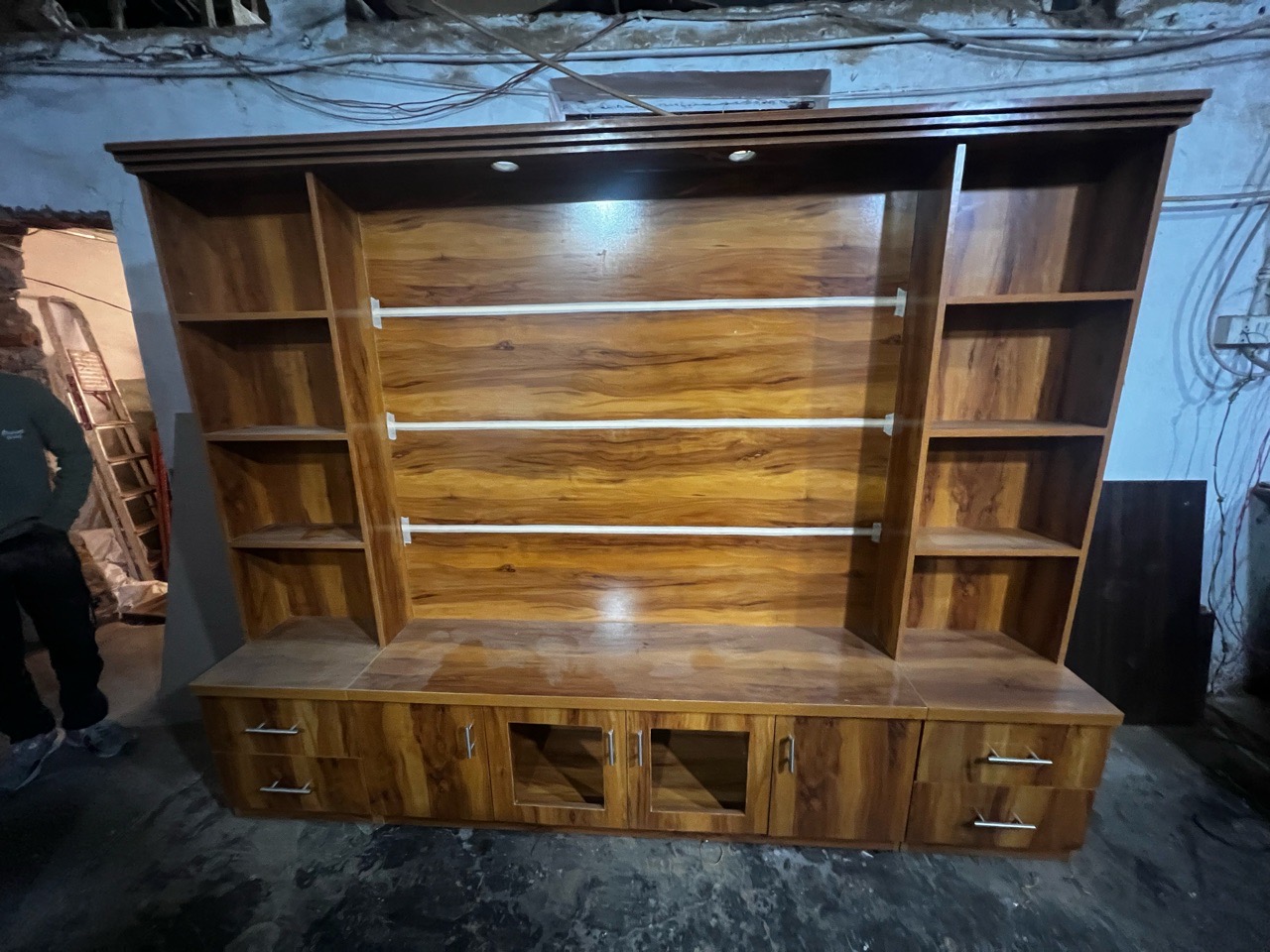 Wooden TV Unit view 3