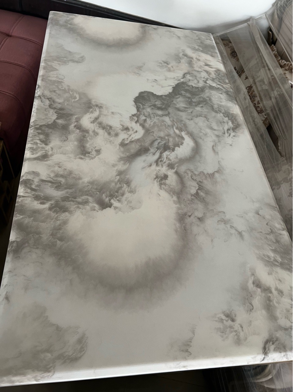 Marble Center Table view 3