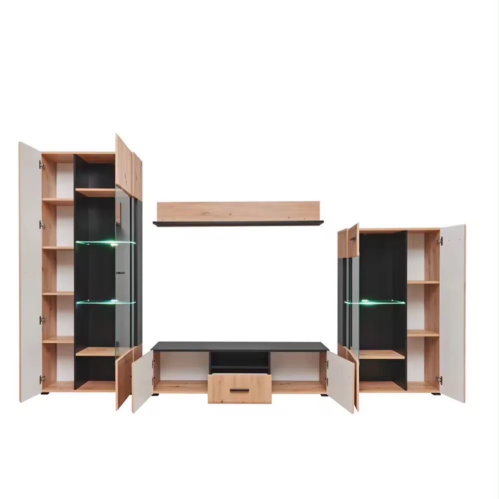 Modern FULL SIZW Wooden TV Unit view 4