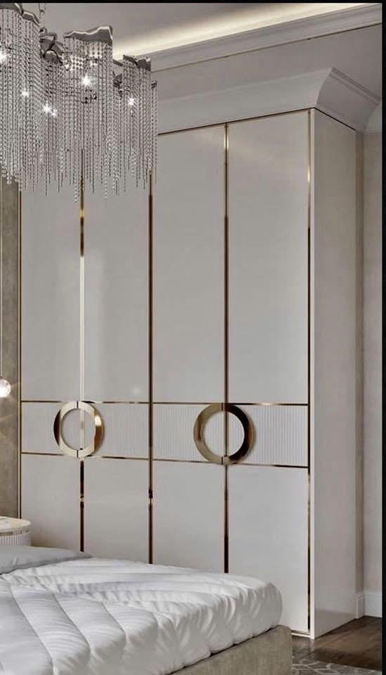 Modern White Wardrobe view 2